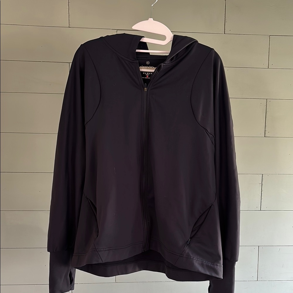 Sweaty Betty Black Full-Zip Hooded Jacket